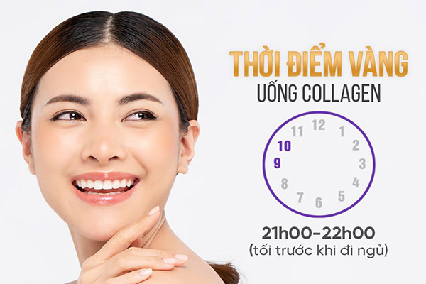 Thời điểm vàng uống collagen