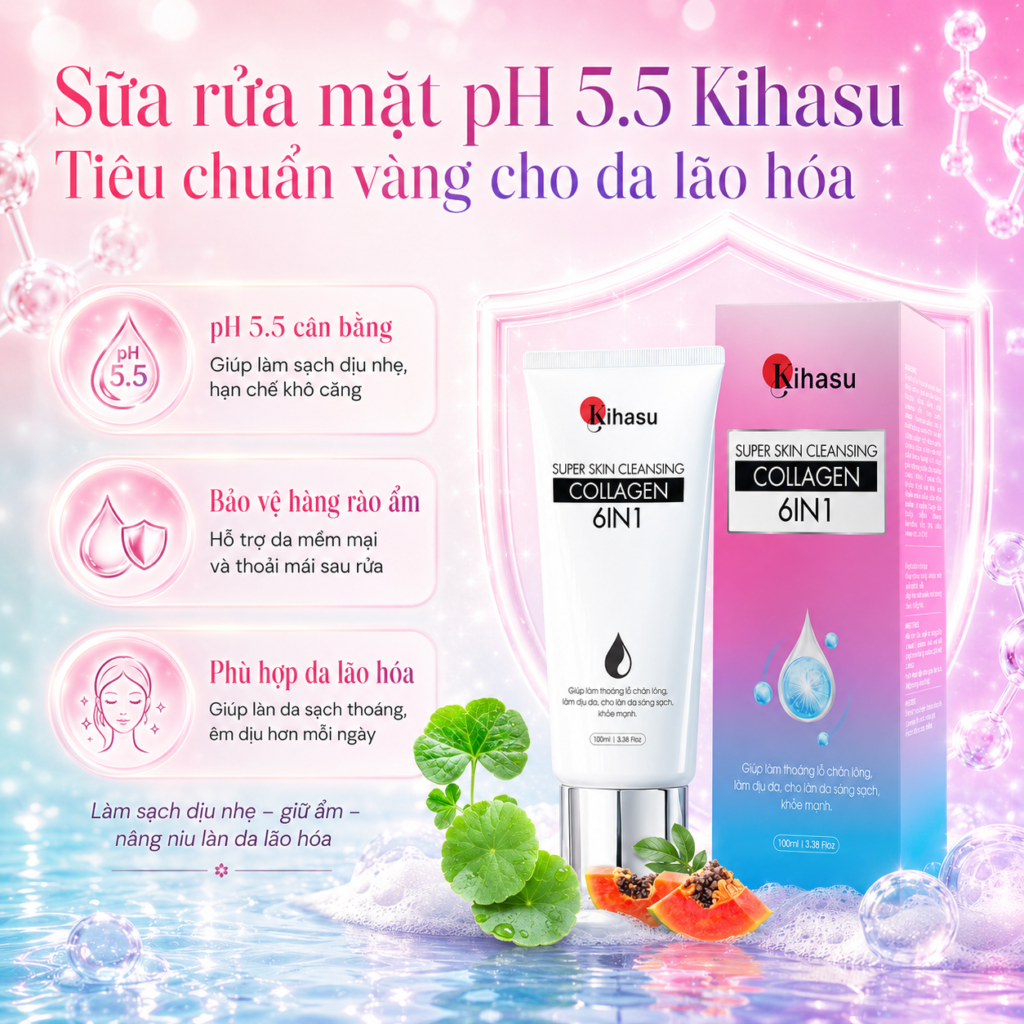 sữa rửa mặt PH5.5 sữa rửa mặt PH5.5