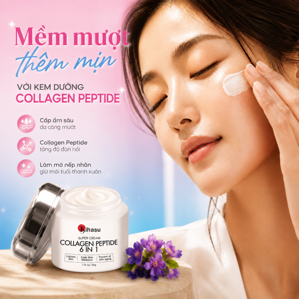 Cách sử dụng bôi kem collagen có tốt không Cách sử dụng bôi kem collagen có tốt không