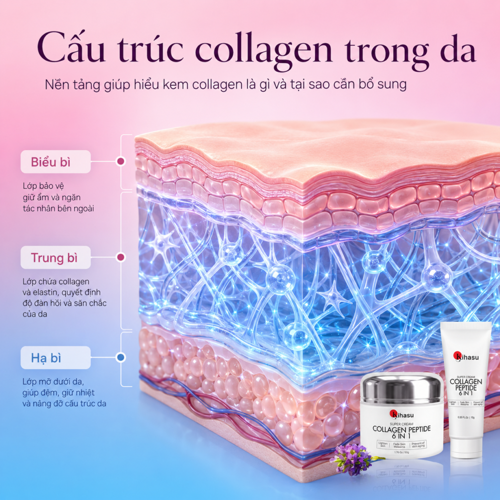 Lợi ích "vàng" của kem dưỡng da collagen