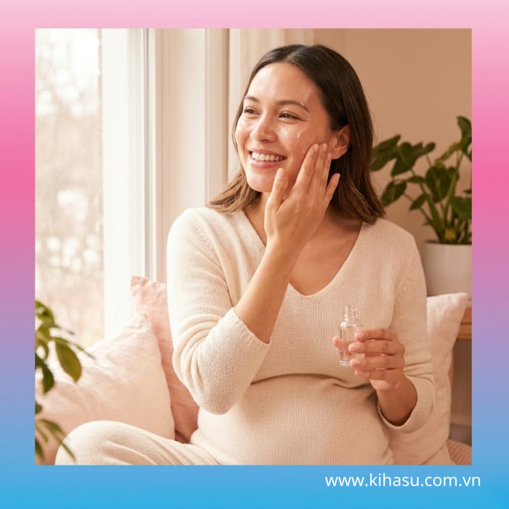 Thấu hiểu làn da nhạy cảm trong thai kỳ, việc lựa chọn đúng thành phần dưỡng da giúp mẹ bầu luôn rạng rỡ, tự tin.