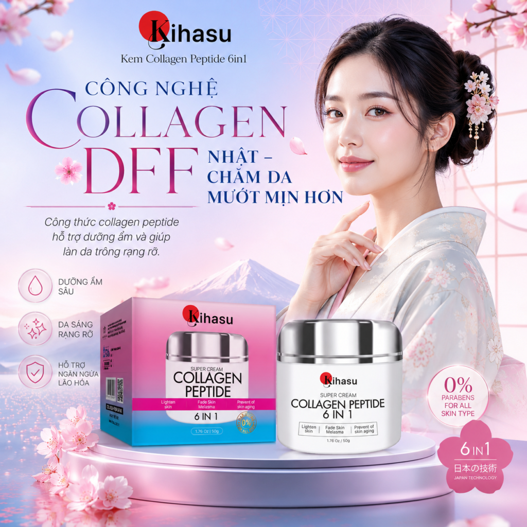 Peptide – “Chìa khóa vàng” kích hoích sản sinh collagen Peptide – “Chìa khóa vàng” kích hoích sản sinh collagen