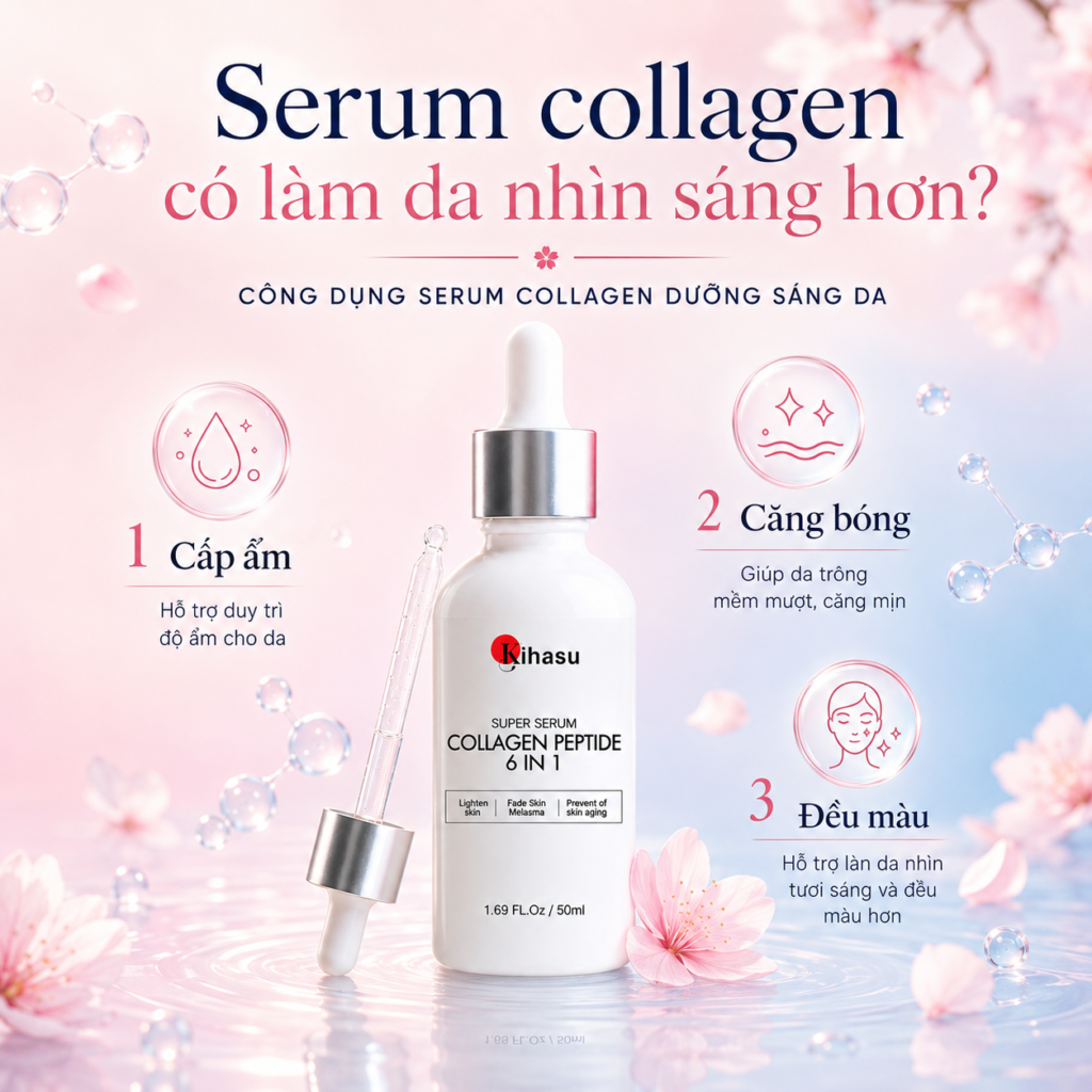 công dụng serum collagen dưỡng sáng da công dụng serum collagen dưỡng sáng da