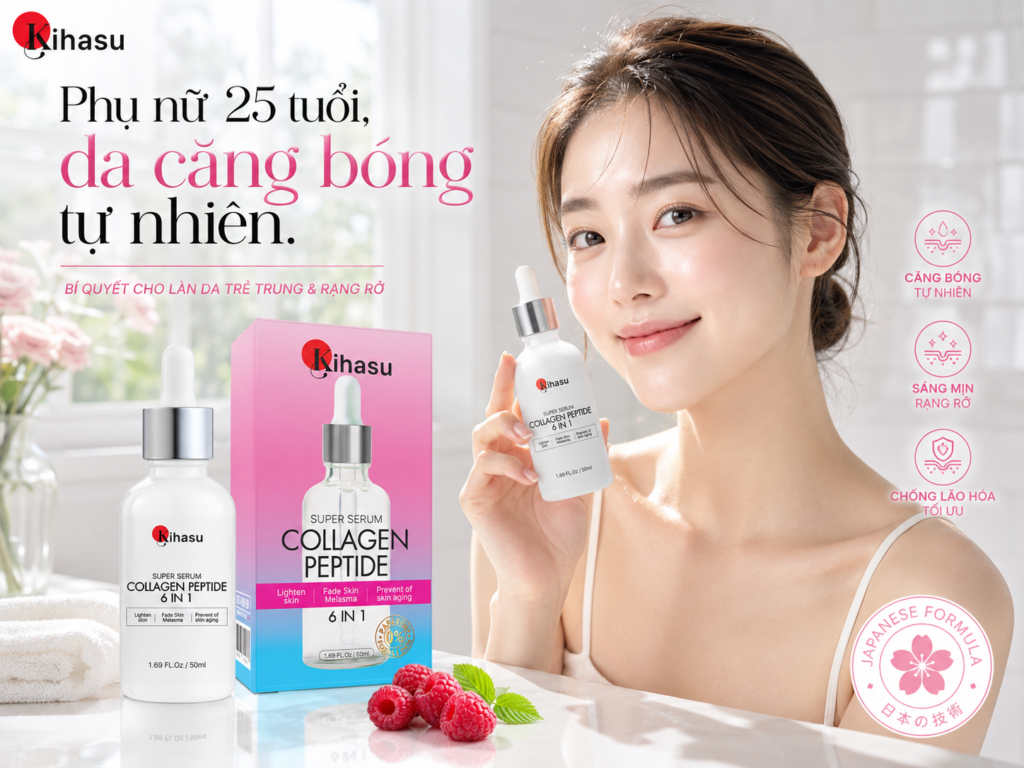 Trải nghiệm giải pháp dưỡng da tinh tế cùng KIHASU 6in1