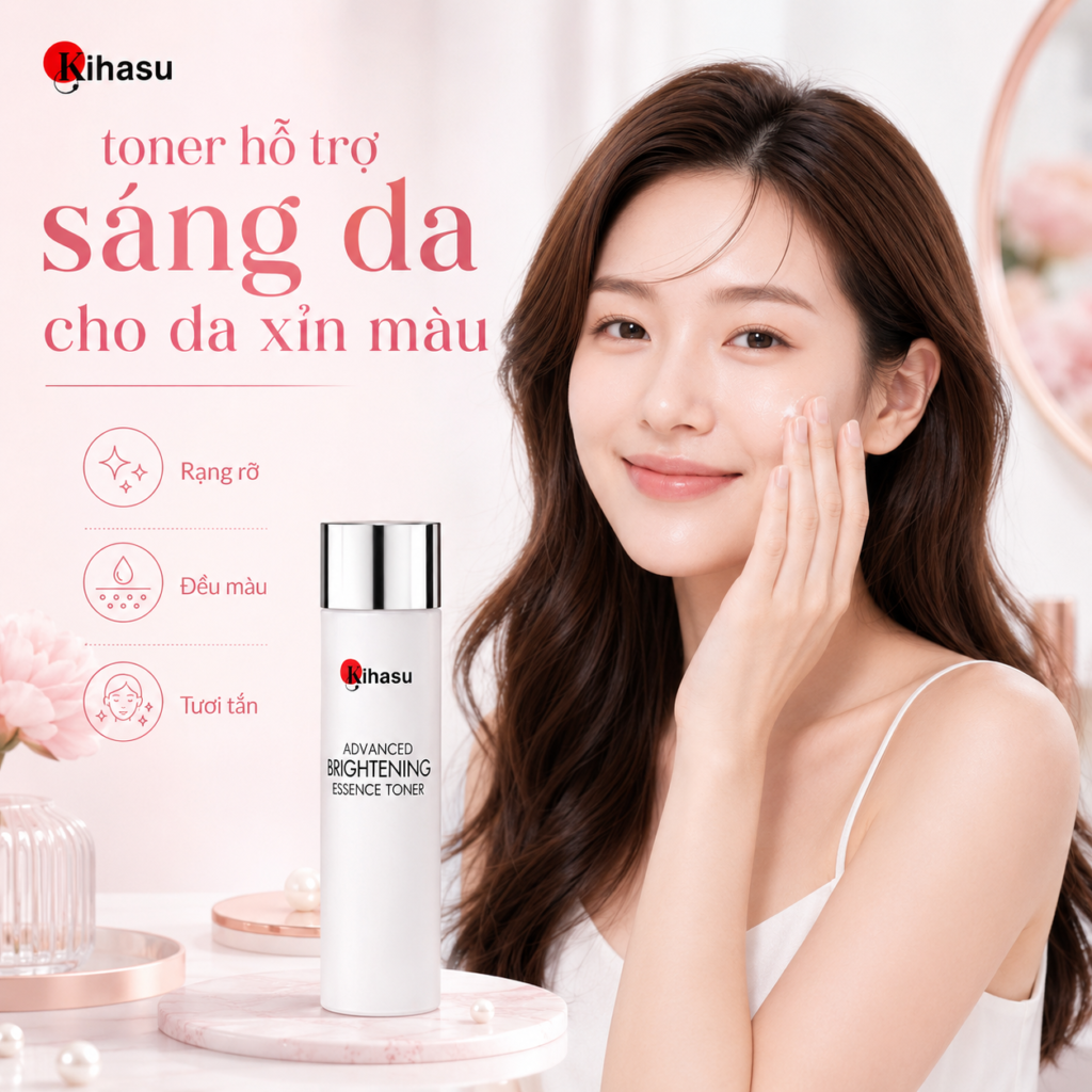 toner hỗ trợ sáng da cho da xỉn màu