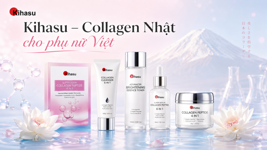 Hệ sinh thái chăm sóc da Kihasu – Đơn giản nhưng đủ đầy
