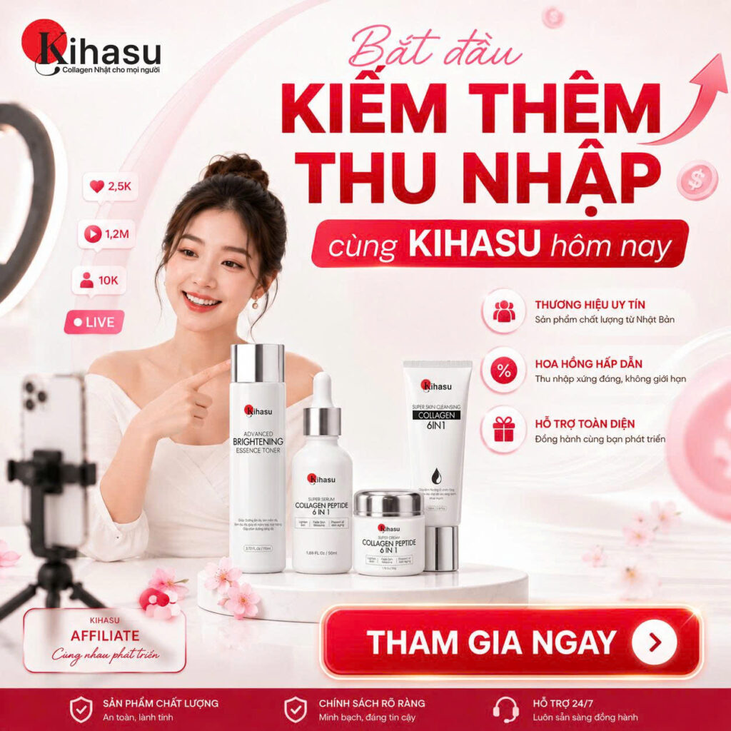 Tiếp thị liên kết KIHASU trên TikTok là gì?