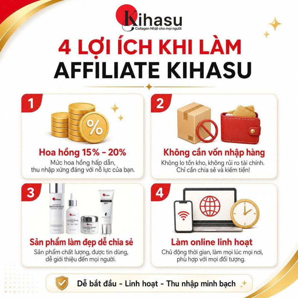 Vì sao nên tham gia Shopee Affiliate cùng KIHASU? Vì sao nên tham gia Shopee Affiliate cùng KIHASU?
