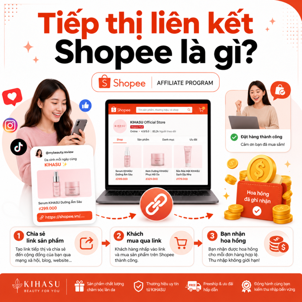 Tiếp thị liên kết Shopee là gì? Tiếp thị liên kết Shopee là gì?