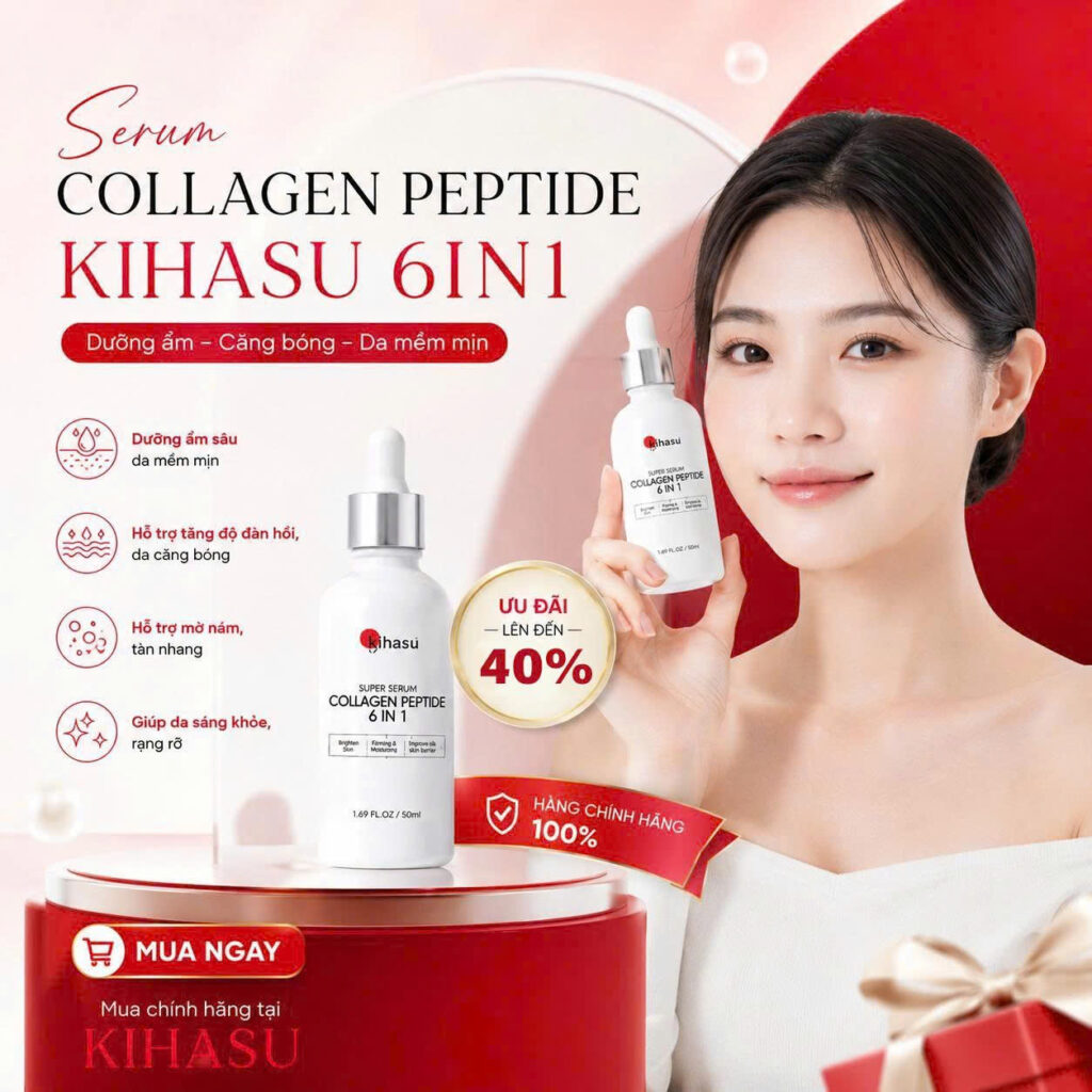 Serum Collagen Peptide Kihasu 6In1 