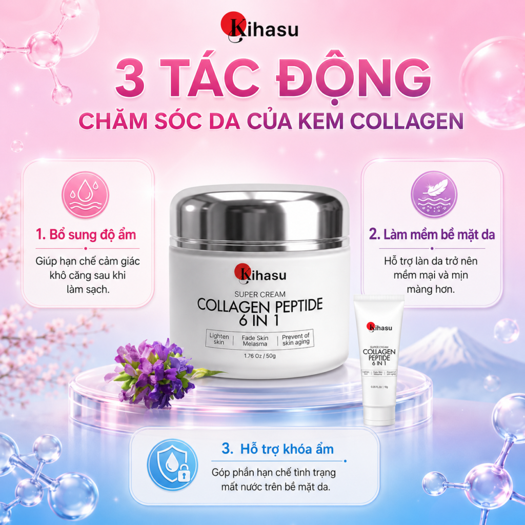 Cách chọn kem dưỡng collagen phù hợp Cách chọn kem dưỡng collagen phù hợp