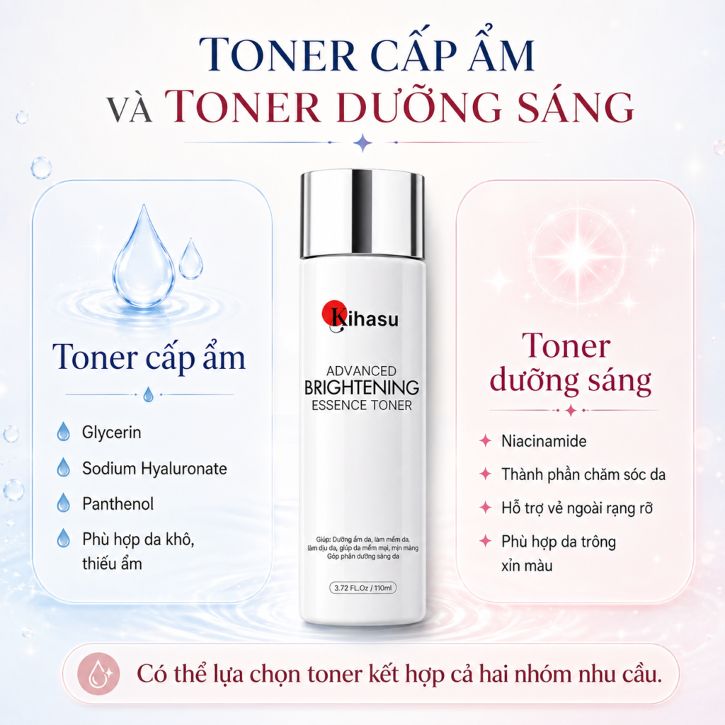 Thành phần nào nên có trong toner cho da tuổi 40?