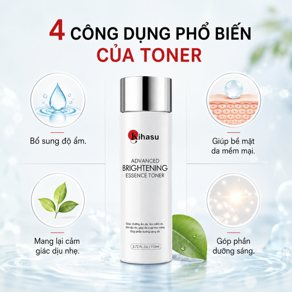 Toner có những công dụng gì?