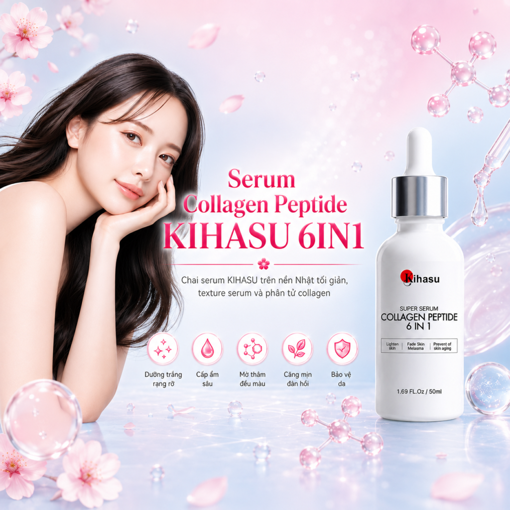 Serum Collagen Peptide KIHASU 6IN1 50ml